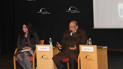 معرض الكتاب بالإسكندرية 2019| وسيم السيسى: العرب لم يحرقوا المكتبة