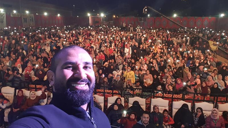 حفل أحمد سعد في طنطا