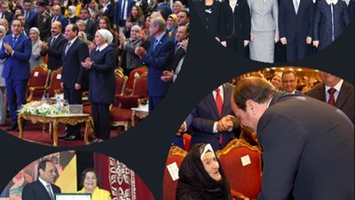 المرأة في أسبوع| السيسي ينتصر لـ «المرأة المصرية» ويجبر خاطر الأمهات