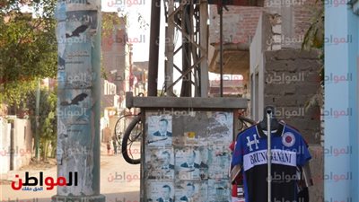 صور| محول كهرباء يهدد حياة الأهالي بسوهاج