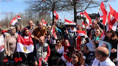 شاهد| الجالية المصرية بأمريكا توجه رسالة لـ السيسي قبل زيارة واشنطن