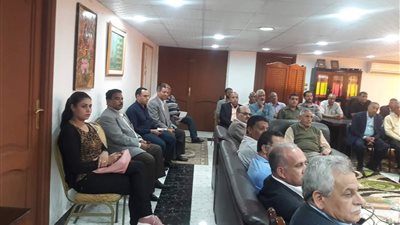 رئيس مدينة سفاجا يناقش استعدادات التعديلات الدستورية 2019