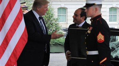 الرئيس السيسي يغادر البيت الأبيض بعد لقاءه مع نظيره الأمريكي