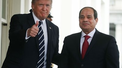 ترامب يشكر السيسي على جهوده بمجال التسامح الديني وحرية العبادة