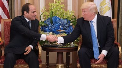 إنفوجراف| 6 لقاءات تجمع بين السيسي وترامب