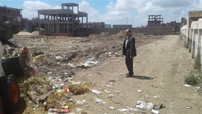صور| رئيس مدينة الحامول تتابع رفع كفاءة منظومة النظافة