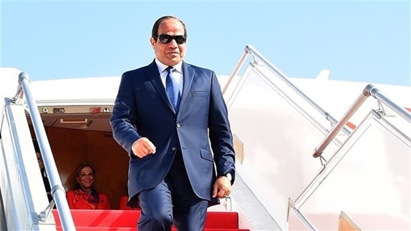 وصول الرئيس السيسي