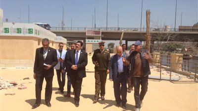 محافظ القليوبية يتفقد منطقة مسطرد بحي شرق شبرا الخيمة