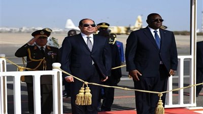 السيسي: اتفقنا على تكثيف الجهود لتعزيز التعاون والعلاقات مع السنغال