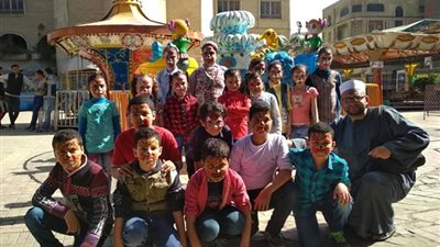 صور| مسجد سيدي جمعة بقويسنا يحتفل بـ يوم اليتيم 2019