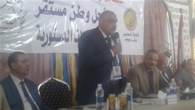 فيديو| نقيب المعلمين ببني سويف: يجب الحفاظ على استقرار الدولة
