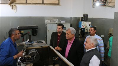 محافظ المنوفية يرأس اجتماع مجلس إدارة المنطقة الحرة بشبين الكوم