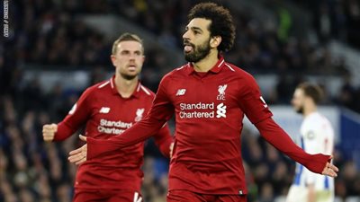 «صلاح» يتصدر ترتيب هدافى الدوري الإنجليزي 