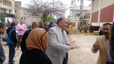 استمرار أعمال تطوير استاد الإسكندرية استعدادًا لكأس الأمم إفريقيا 2019