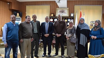 إجراء قرعة الحج للعاملين بجامعة بنى سويف 2019