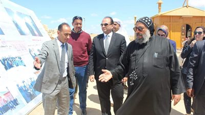 يوم التراث العالمي| نائب محافظ الإسكندرية يتفقد منطقة أبو مينا الأثرية