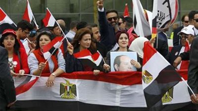 استمرار تزايد المصريين في الخارج للتصويت على التعديلات الدستورية 