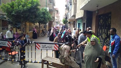 لجان القليوبية تستقبل الناخبين للتصويت علي التعديلات الدستورية 
