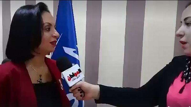 مايا مرسي تدلي بصوتها