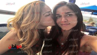«صور»| ابنة علا غانم تكشف عن خطيبها في أول ظهور له