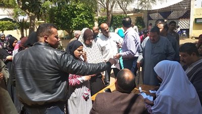 صور| إقبال متزايد بلجان القليوبية للاستفتاء على التعديلات الدستورية 2019