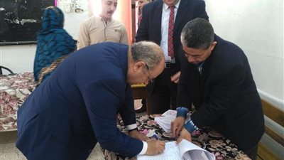 رئيس مجلس الدولة يدلي بصوته في استفتاء التعديلات الدستورية 2019