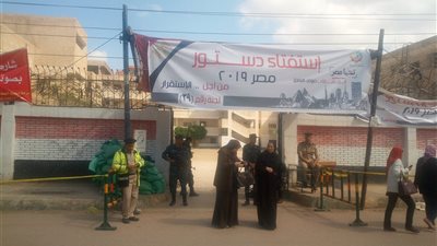 انتظام فتح لجان البحيرة في ثالث أيام الاستفتاء على تعديلات الدستور