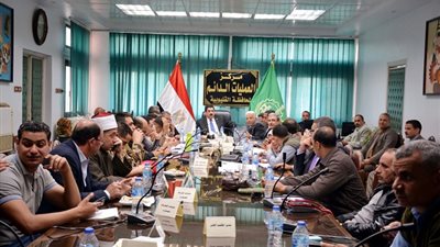 محافظ القليوبية يتابع فتح اللجان للاستفتاء على التعديلات الدستورية 2019