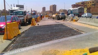 خدمات مرورية| استمرار أعمال صيانة منزل البحر الأعظم بالطريق الدائري
