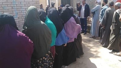 نقل سيدة ببني سويف إثر إحساسها بآلام الولادة بإحدى لجان الإستفتاء
