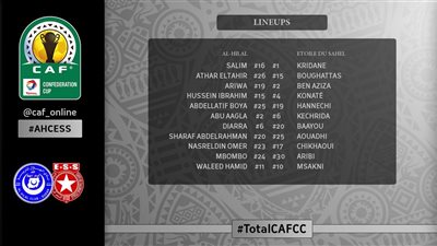 « وليد حمدي» يقود هجوم الهلال السوداني ضد النجم الساحلي