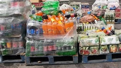 ضبط مشروبات غير صالحة للإستهلاك في حملة تموينية بالإسكندرية