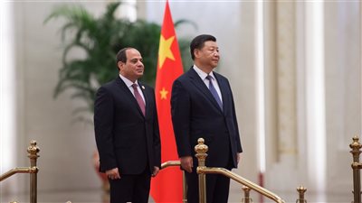 السيسي يجتمع مع نظيره الصيني ليؤكد أهمية «الحزام والطريق» أفريقياً