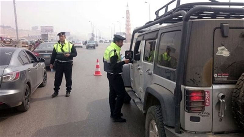 ضبط 1784 مخالفة مرورية