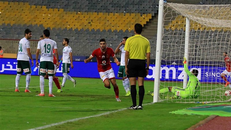 لقطة من مباراة الأهلي