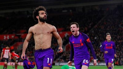 فيديو| محمد صلاح يسجل ويعتلي صدارة هدافي الدوري الإنجليزي