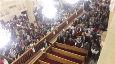 «بوابة المواطن» ترصد مراسم قداسة عيد القيامة بكنيسة مارجرجس بطنطا