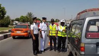ضبط 1068 مخالفة مرورية وفحص 33 شخصا جنائيا فى حملة مكبرة بالمنوفية