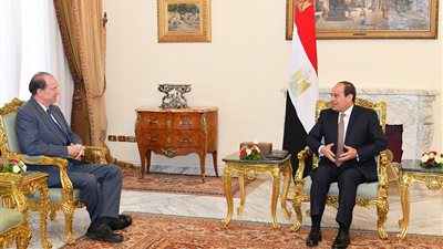 صور| ننشر كواليس لقاء السيسي برئيس البنك الدولي