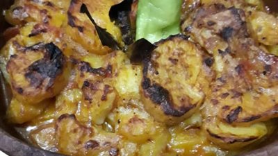طاجن البطاطس على سفرة رمضان 2019 من مطبخ تهاني 
