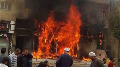 الحماية المدنية تسيطر على حريق شب داخل شقة سكنية في الصف