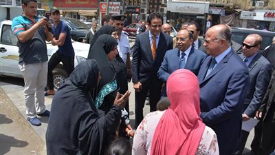 «الشعراوي وعبد العال».. يتفقدان أعمال تطوير ساحة مسجد السيدة زينب