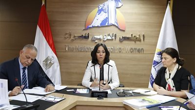  مايا مرسي تترأس الاجتماع الأول لمجموعة عمل تمكين المرأة