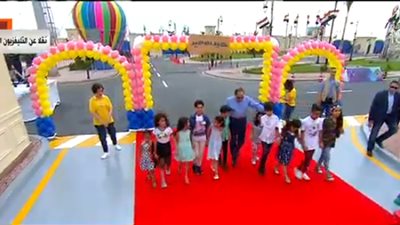 صور| بدء احتفالية عيد الفطر 2019 بحضور الرئيس السيسي وأسر الشهداء