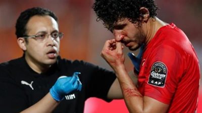 طبيب المنتخب يكشف عن حجم إصابة حجازي ومشاركته أمام الكونغو 
