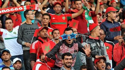 بهذه الطريقة جماهير المغرب توجه رسالة شكر للمصريين