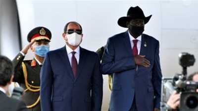 الرئيس السيسي يصل إلى أرض الوطن بعد زيارة ناجحة لجنوب السودان