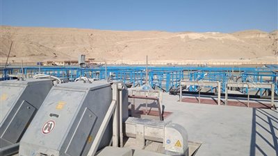 بدء التشغيل التجريبي للمرحلة الأولى لمحطة الصرف الصحي بساقلتة شرق سوهاج