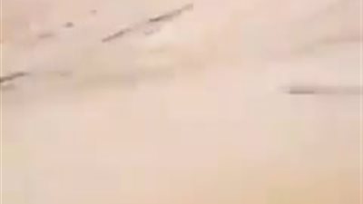 بسبب سقوط أمطار غزيرة.. غلق طريق القصير قفط