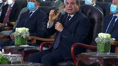 الرئيس السيسي .. لما كيلو البامية يوصل 100 جنيه مش بقلق علشان المواطن واعي
